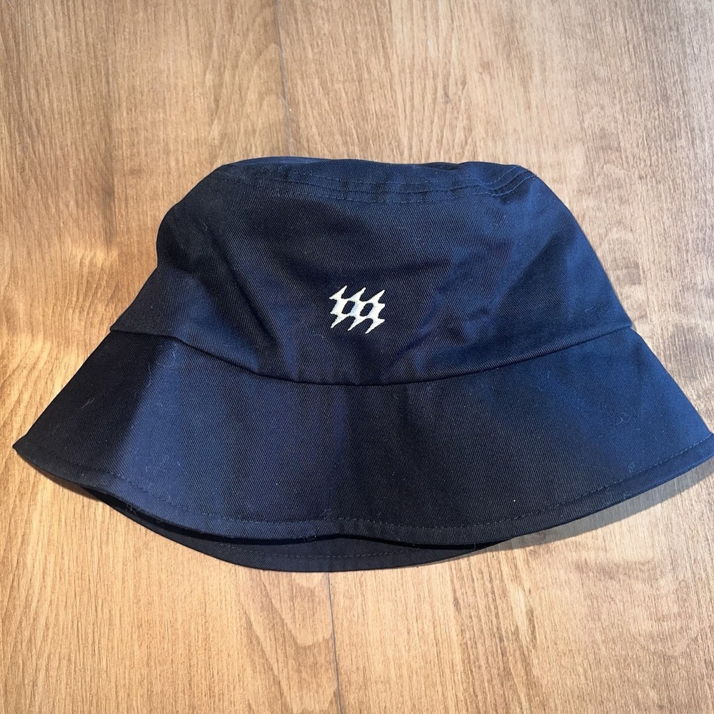 NWOT Vegan Tiger‎ Black Bucket Hat, Cotton